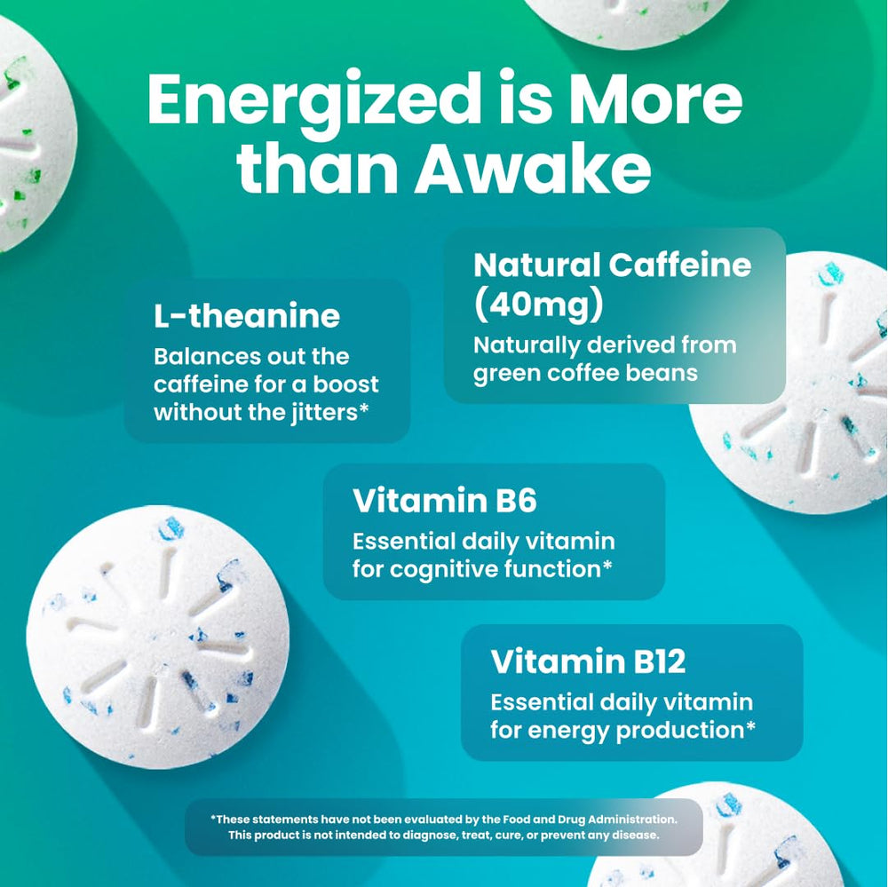 Neuro Spearmint 54ct gum supports clean energy during study
