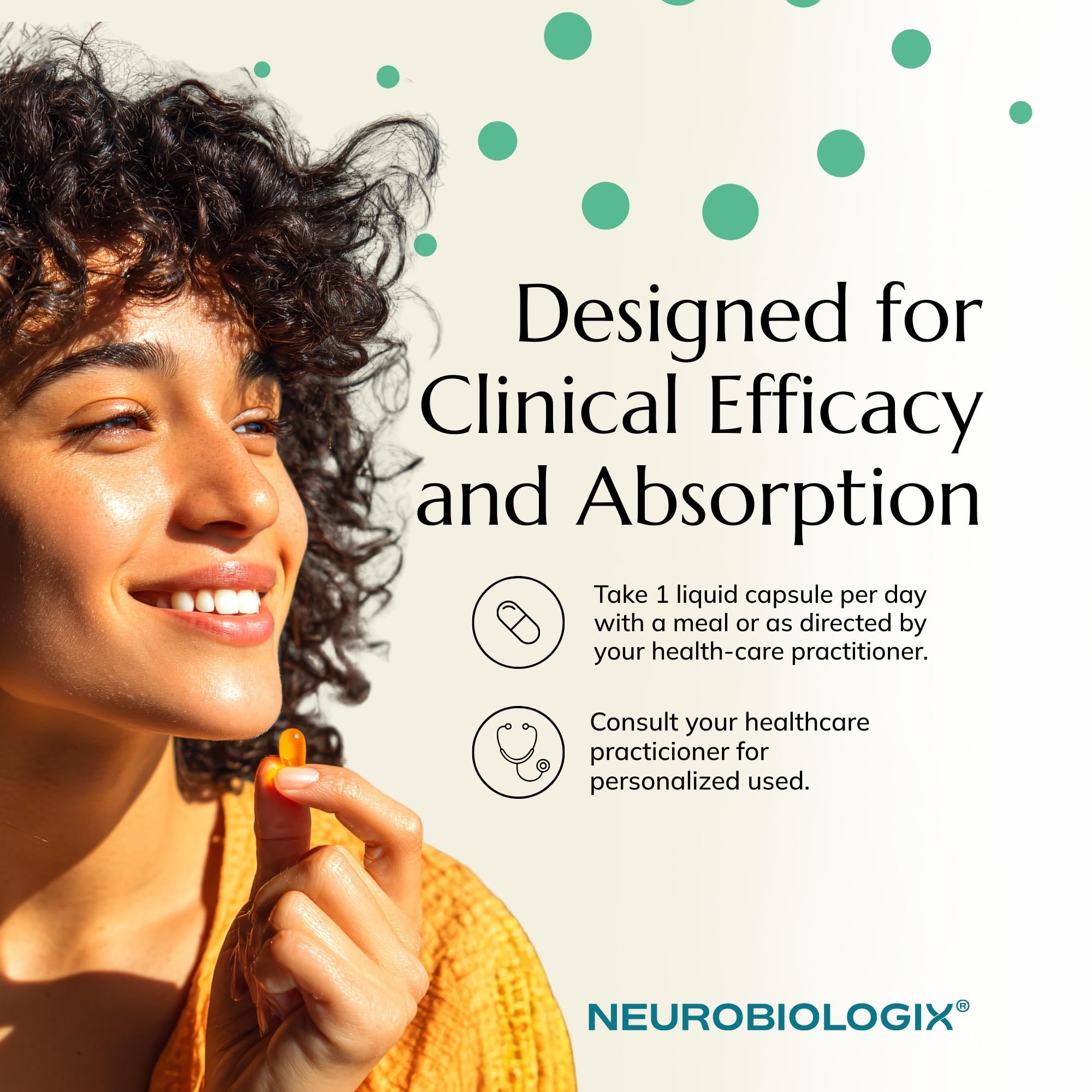 Neurobiologix bone-support graphic emphasizing calcium utilization