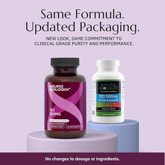 Neurobiologix bottle label shows non-GMO, gluten-free formulation.