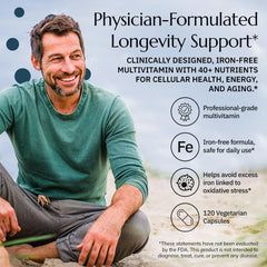 Longevity Multi pills front view for vitality