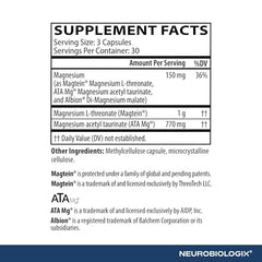 MindMag Ultra label closeup emphasizes gluten-free, vegetarian formula.