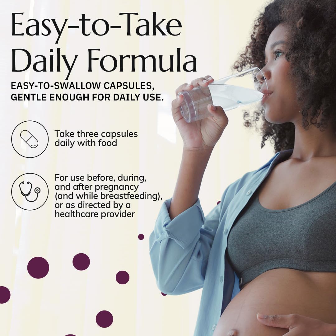 Nutrition panel concept for Neurobiologix Prenatal Evolved minerals