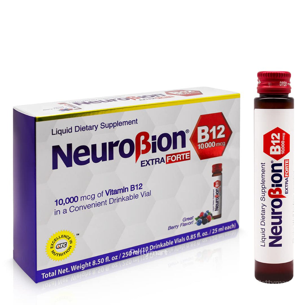 Formula blends B3 B12 and L-Arginine in the Neurobion vial