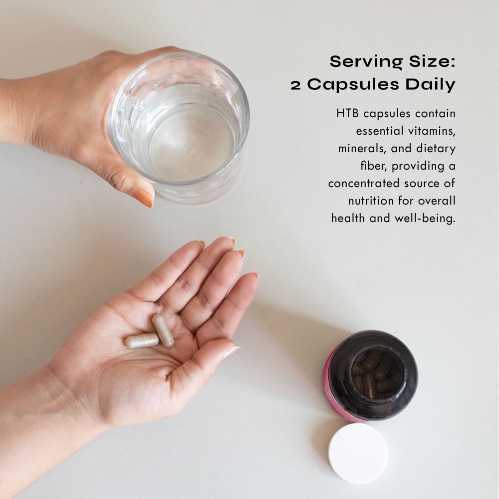 Plant-based HTB capsules ready for daily routine