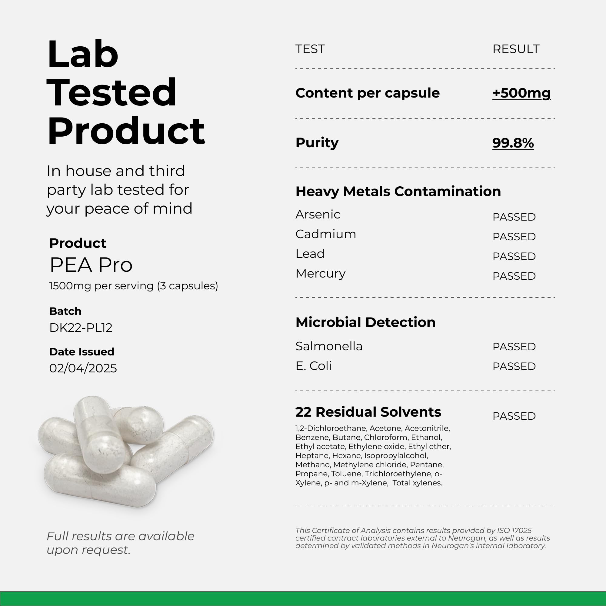 US-made Neurogan facility emphasizes quality and safety.