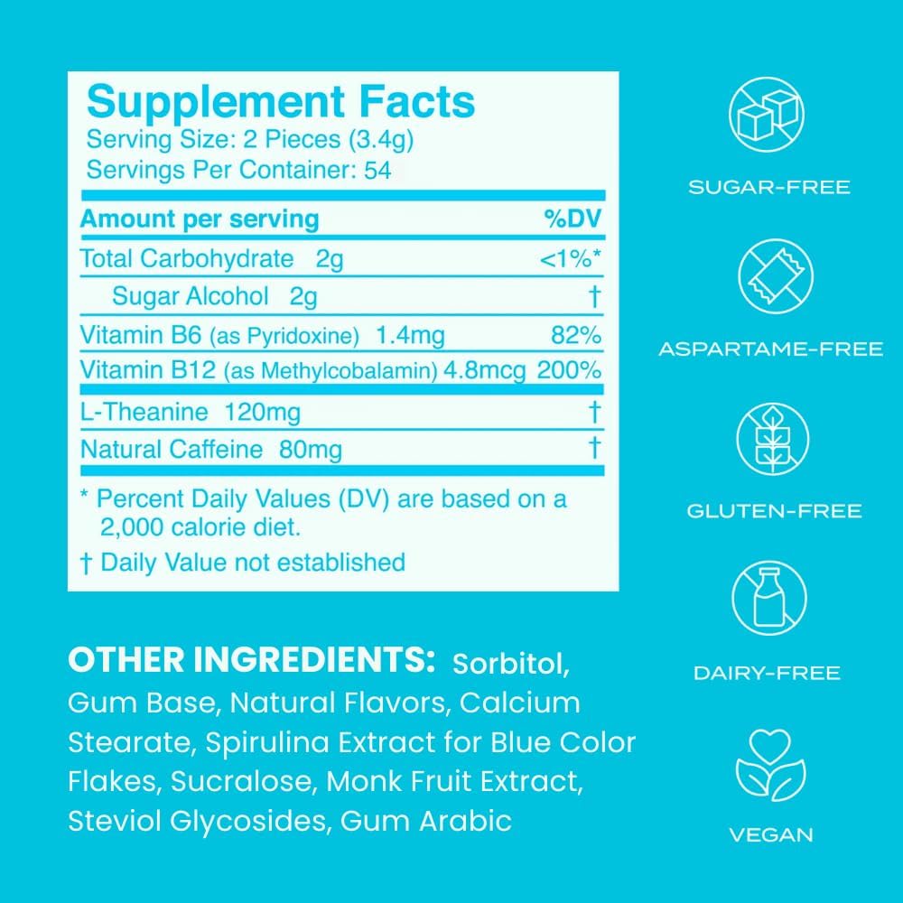 NeuroGum aspartame-free gum option for sugar-free mint.