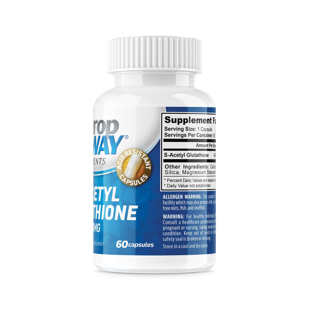 NeuropAWAY Elements CGMP facility sign – high manufacturing standards.
