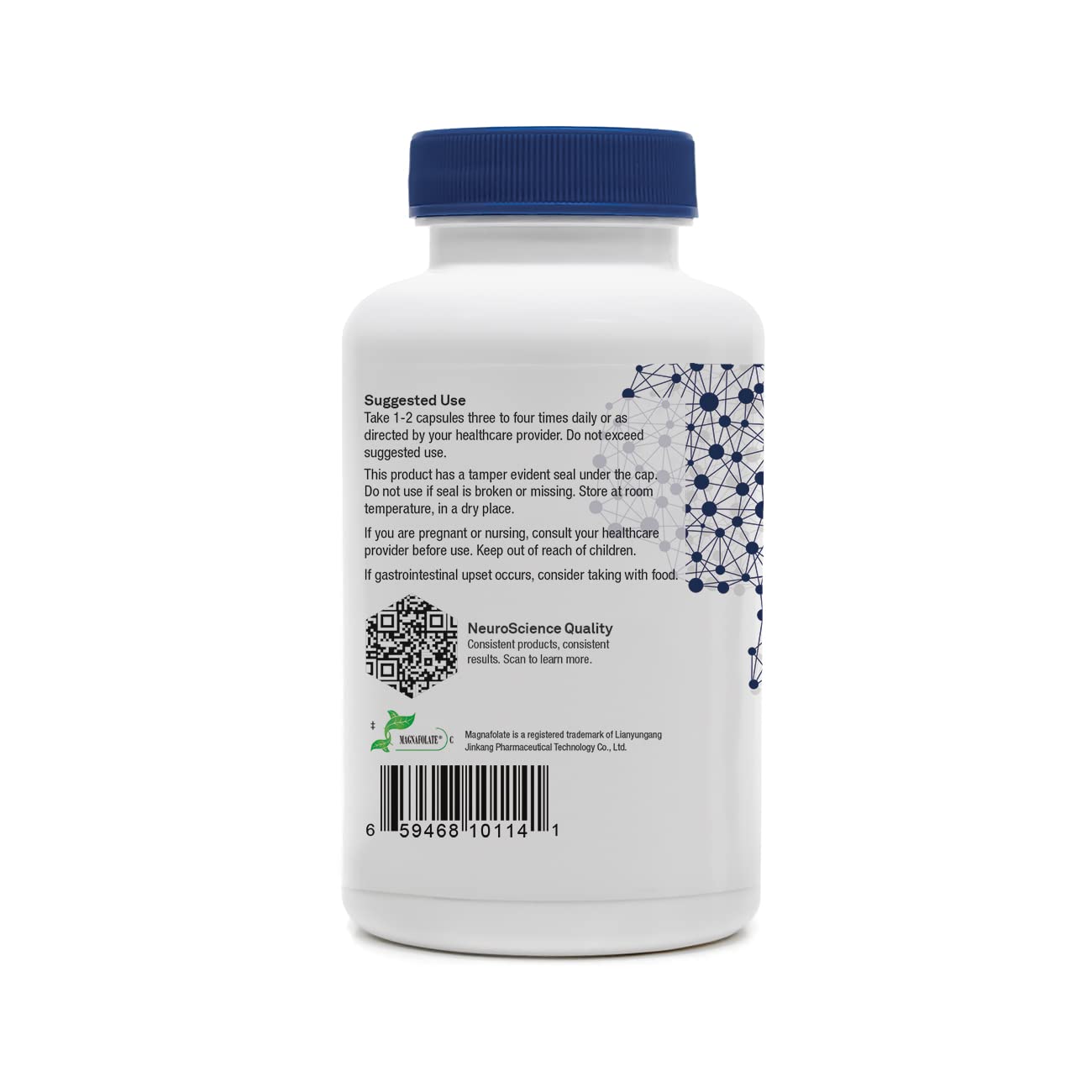 NeuroScience Calm G capsules pack showcases convenient daily dosage.