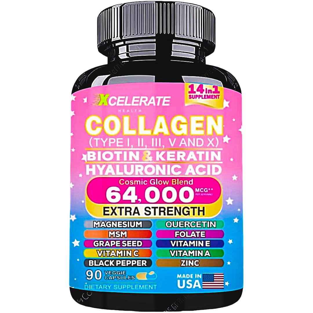 NeuVelleNutrition Collagen Pills multi-type for skin and joints