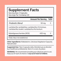 NeuVelleNutrition capsules closeup shows vegetarian formula for gentle feminine care.