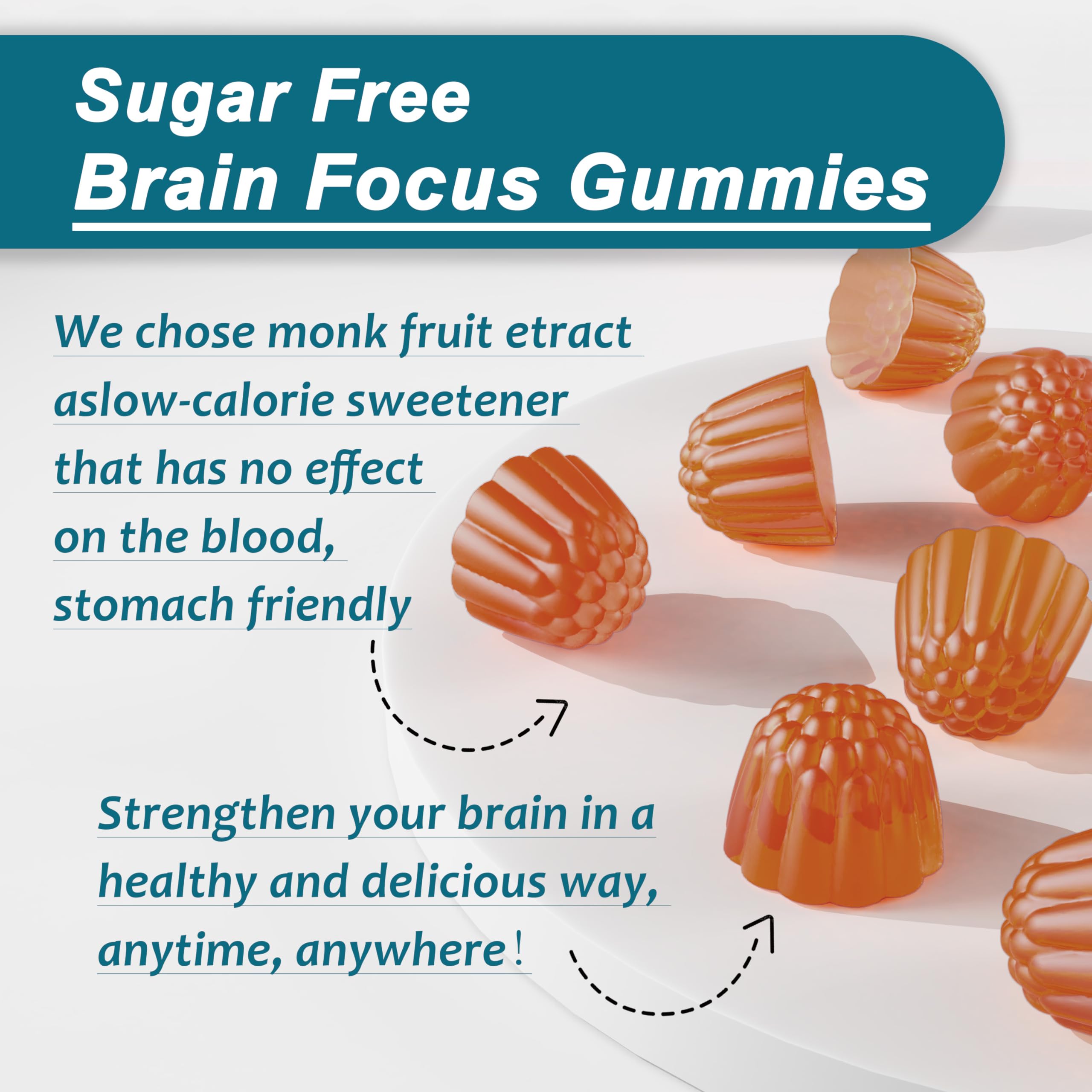 NEVISS 11-in-1 Brain Gummies on desk suggests study-friendly focus.