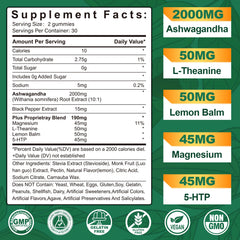 NEVISS Ashwagandha Gummies bottle front highlighting vegan and clean-label traits.