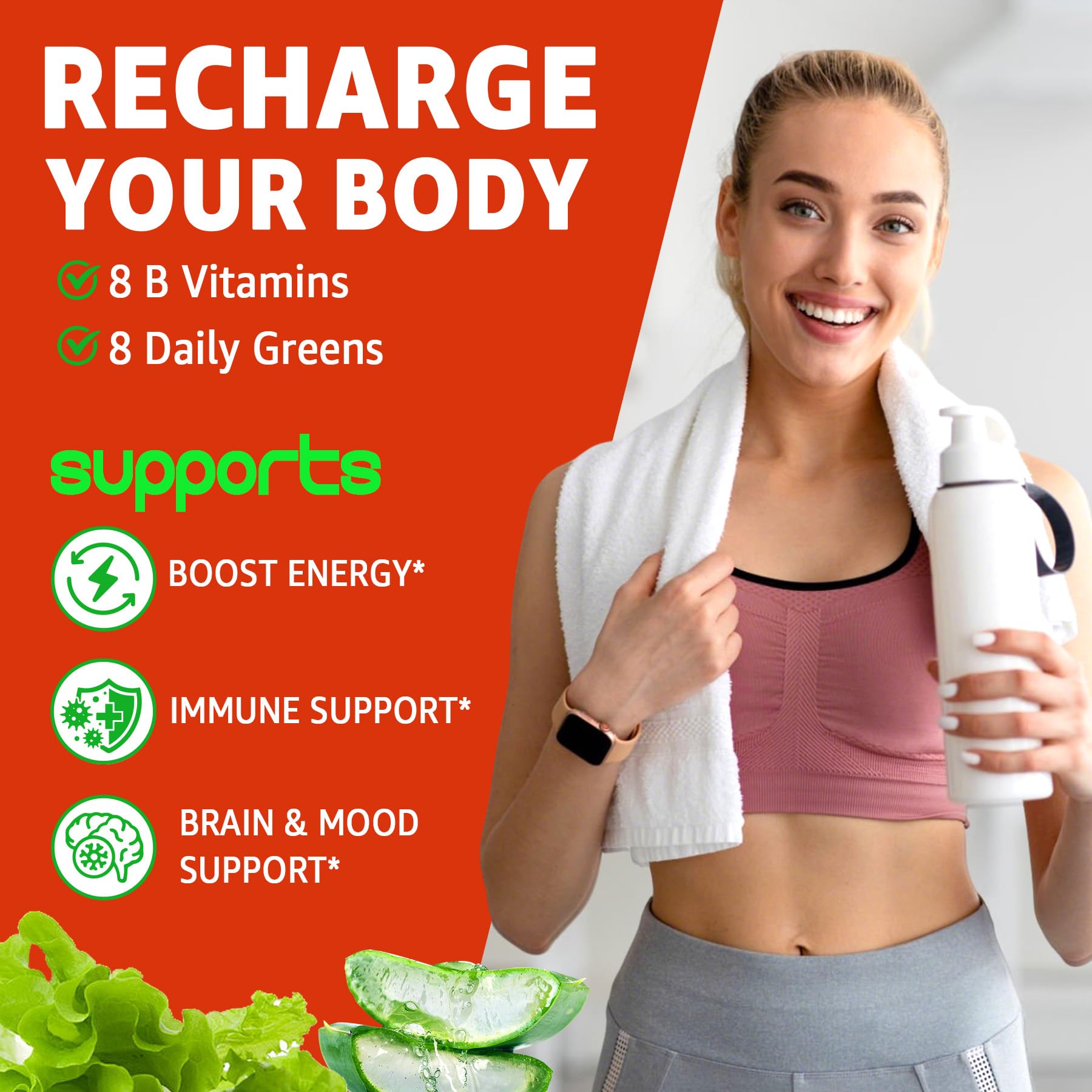 NEVISS B-Complex sugar-free gummies offer daily energy on the go.