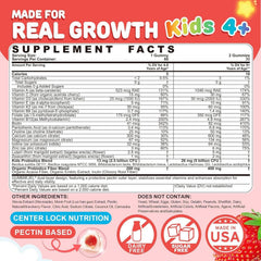 Neviss bottle back label highlights 20-in-1 formula and clean label promise.