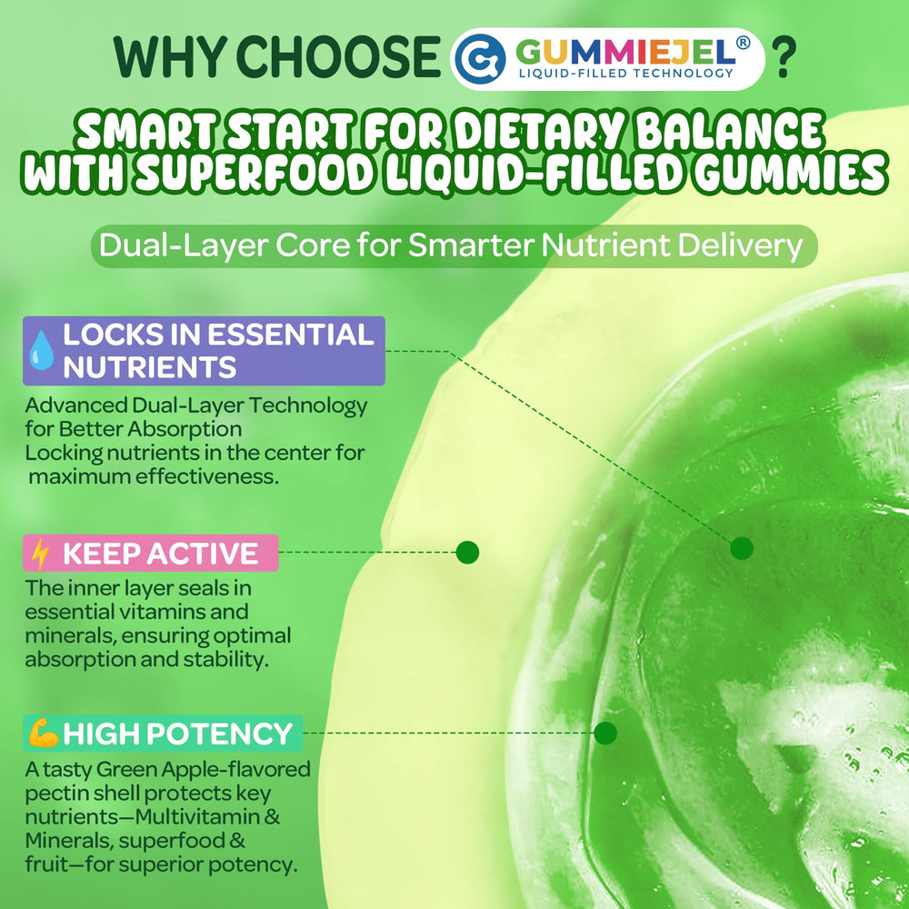 NEVISS Kids Super Greens DHA from algal oil component