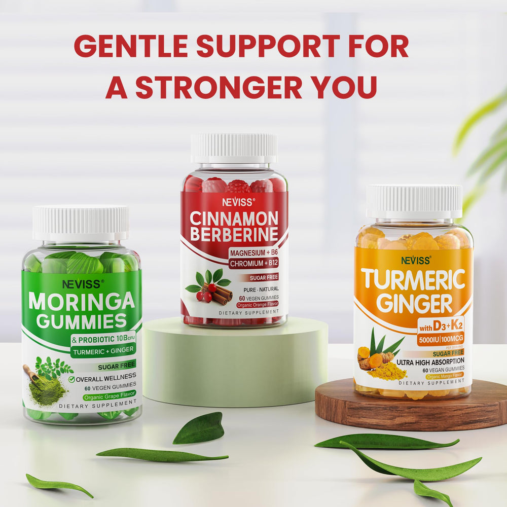 NEVISS magnesium B12 B6 gummies close-up for energy metabolism support