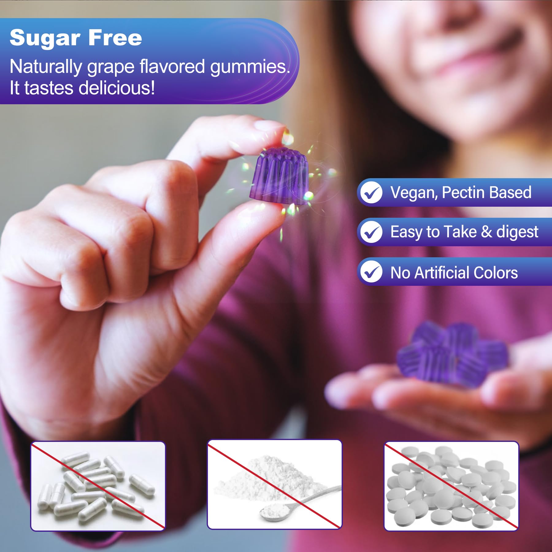 NEVISS Potassium Magnesium Gummies for a potentially restful evening routine.