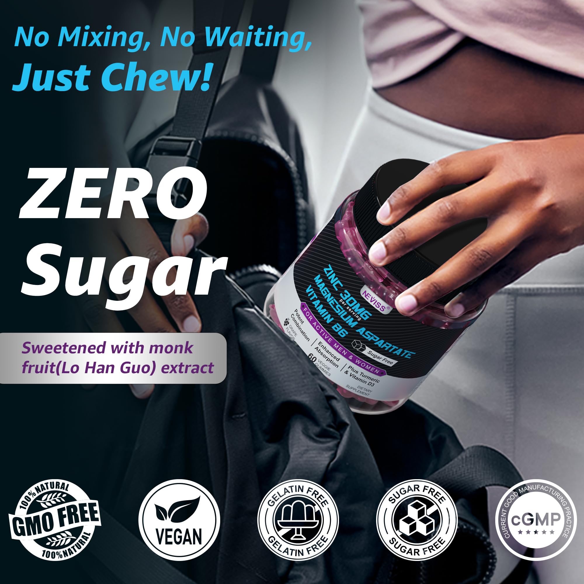 NEVISS sugar-free formulation highlights clean tasting post-workout option