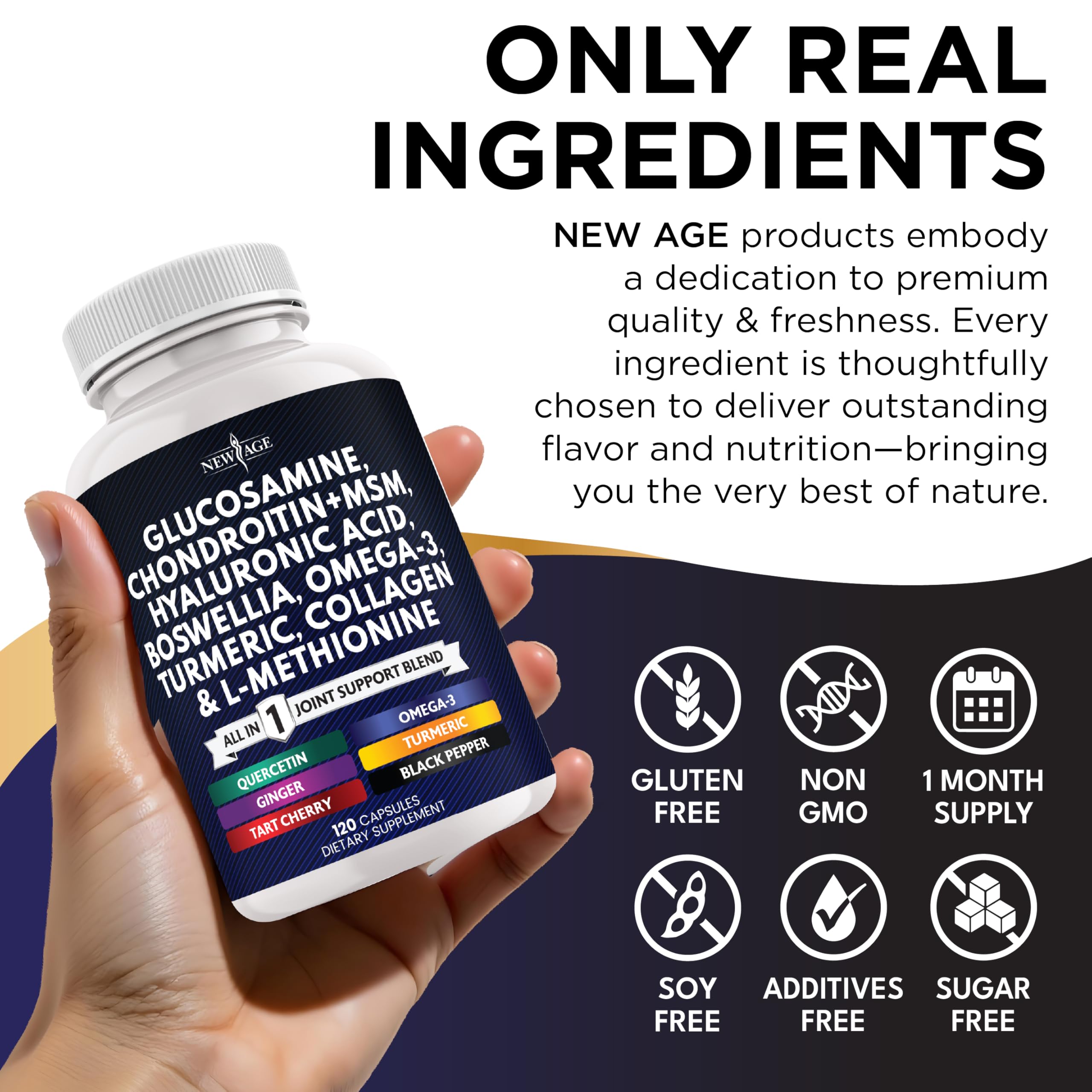 NEW AGE Adult-focused supplement for everyday wellness and balanced nutrition.