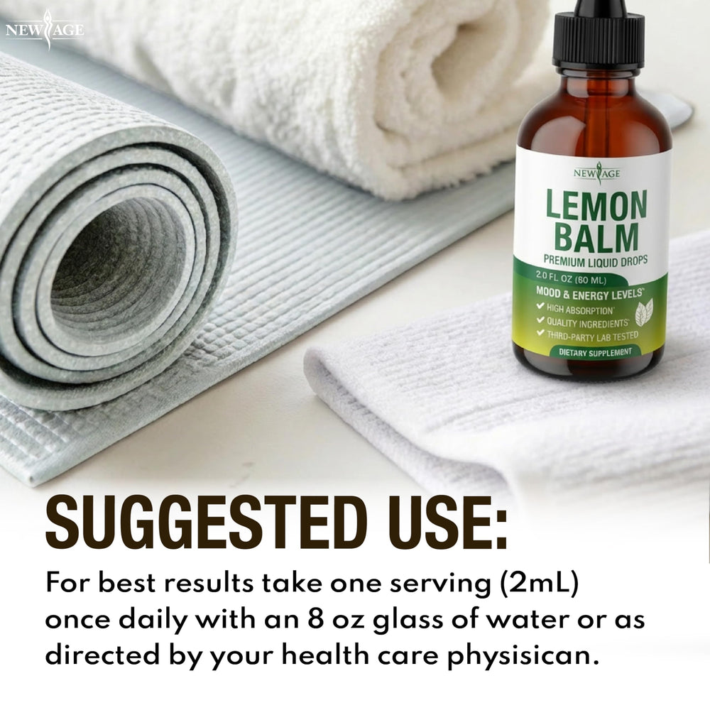 New Age Lemon Balm packaging design communicates trusted, quality branding