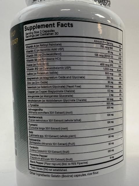 Person taking NEW AGE supplement as part of morning routine.