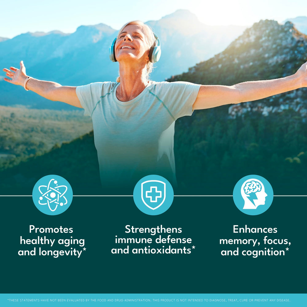 NEW AGE NAD+ astaxanthin close-up highlighting antioxidant synergy