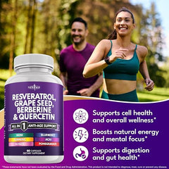 NEW AGE Quercetin capsules suitable for easy daily wellness routines