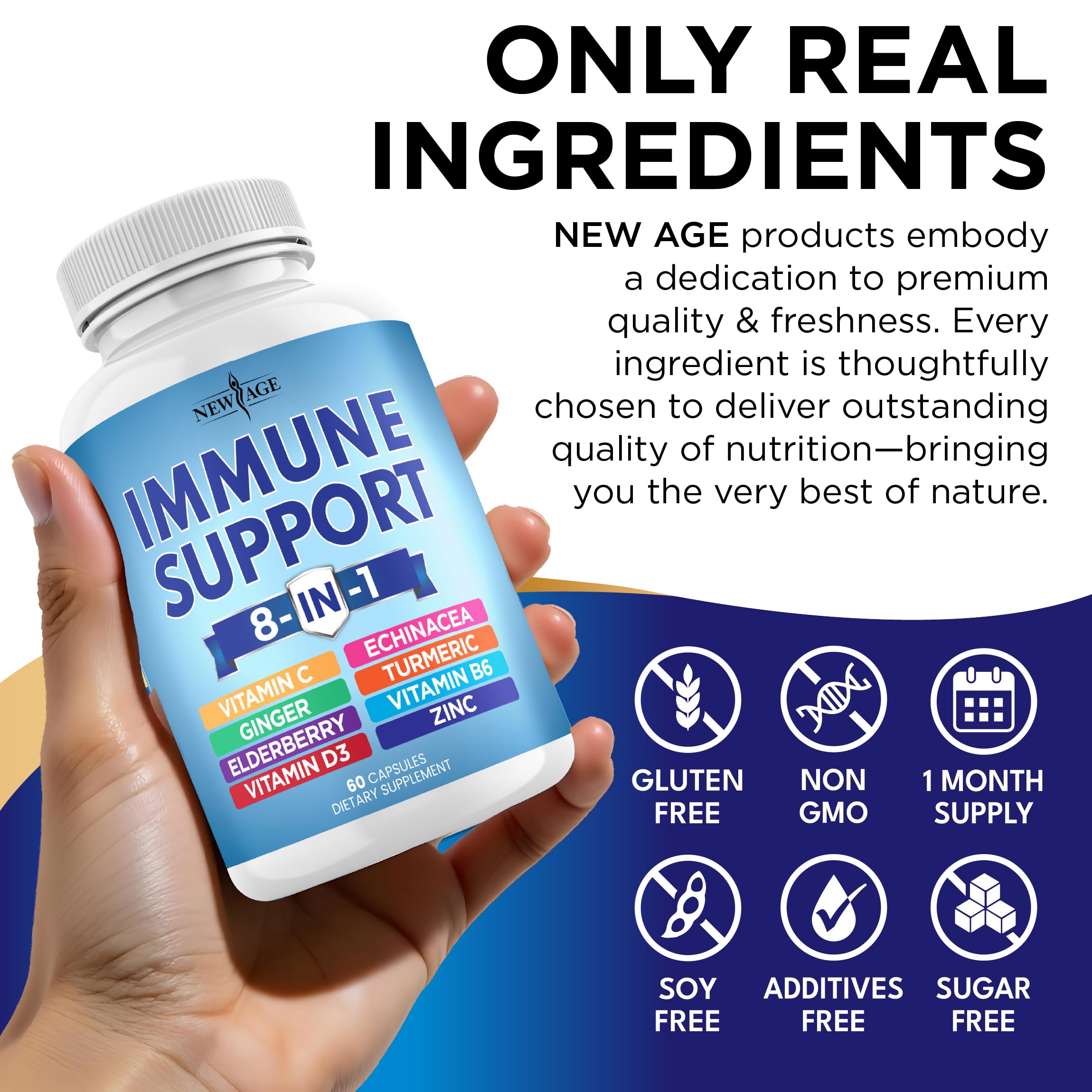 New Age vitamin C 1000 mg tablet highlights strong antioxidant potential