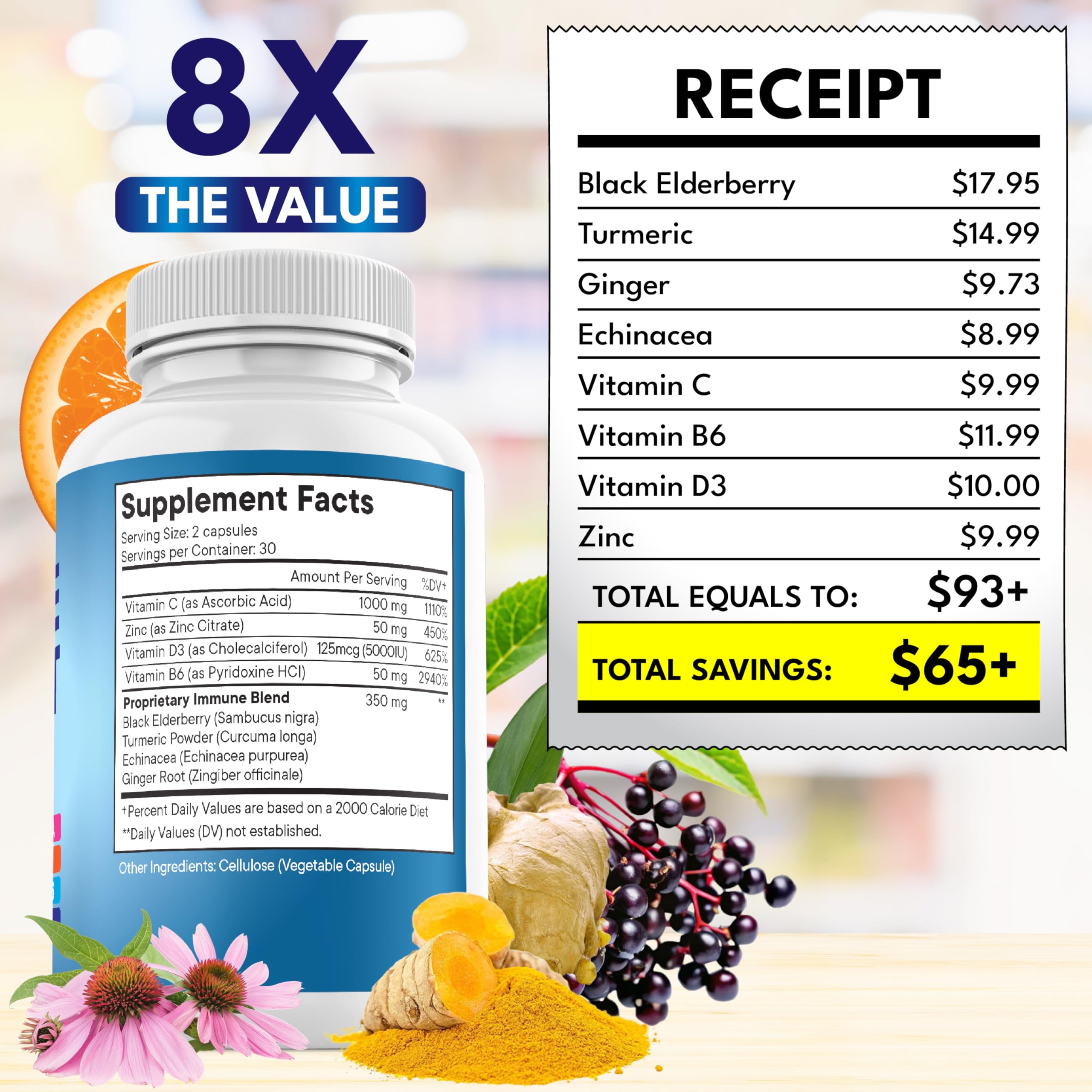 New Age vitamin D 5000 IU tablet emphasizes high-potency support