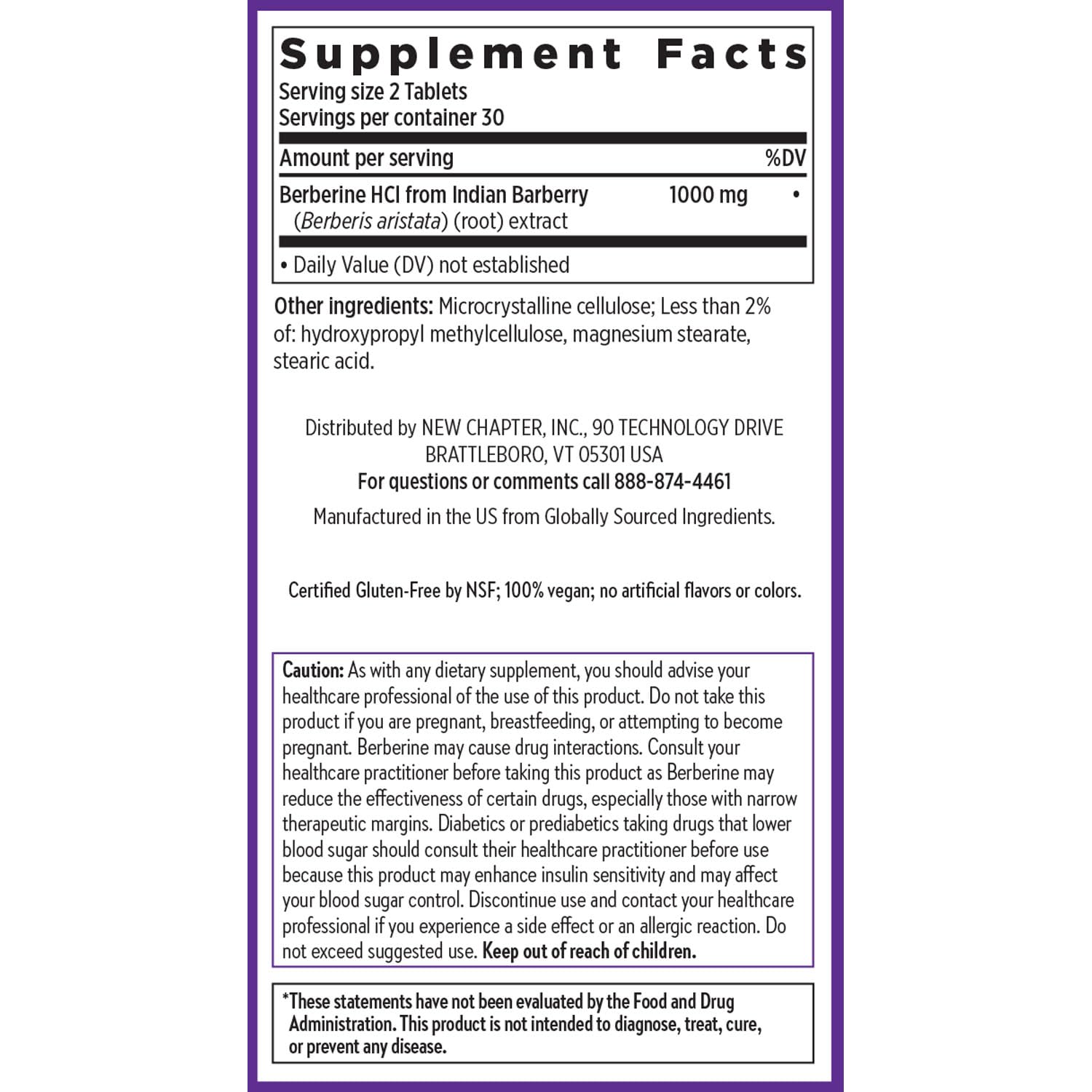 Indian Barberry root origin highlighted in New Chapter Berberine