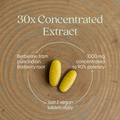 New Chapter Berberine label displays ingredients and certifications