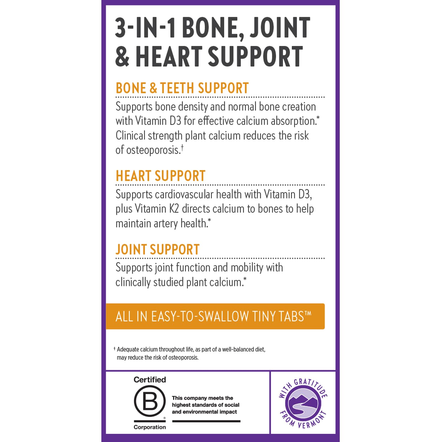 New Chapter Calcium daily-use bottle promoting consistent bone-support habits