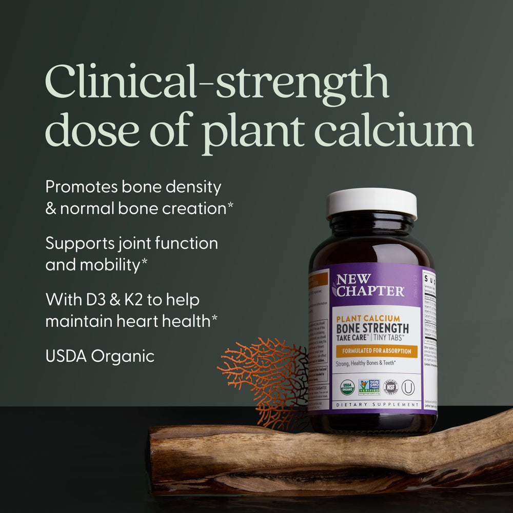 New Chapter Calcium Iceland origin Red Marine Algae mineral blend