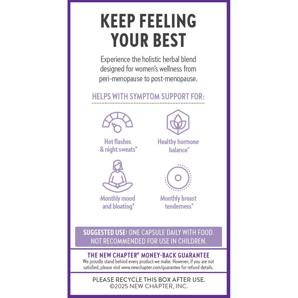New Chapter Estrotone evening primrose oil highlight