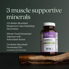 New Chapter tablet foil-pack showcases travel-friendly daily minerals.