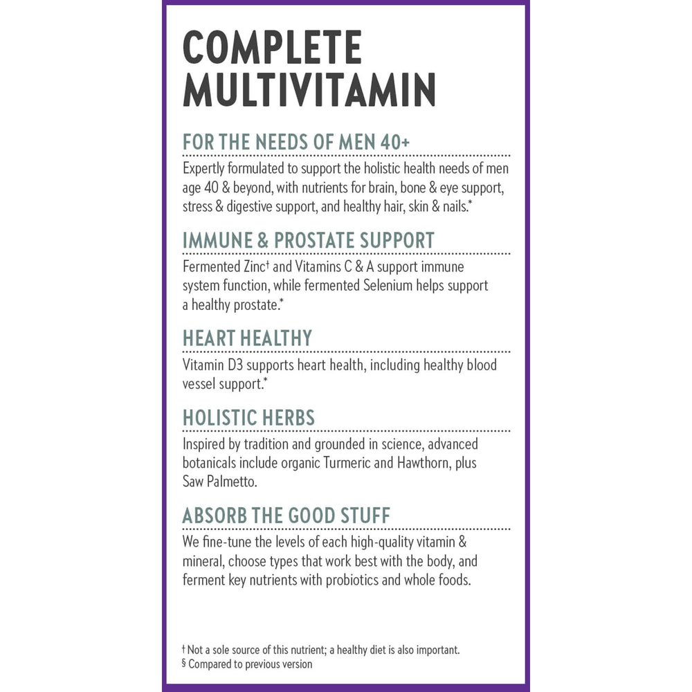 New Chapter Men’s Multivitamin 40+ bundle-gift-box suggests a thoughtful wellness gift.