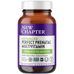 New Chapter Perfect Prenatal bottle front for easy daily use