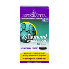 New Chapter Zyflamend Whole Body label — Non-GMO vegetarian capsule choice