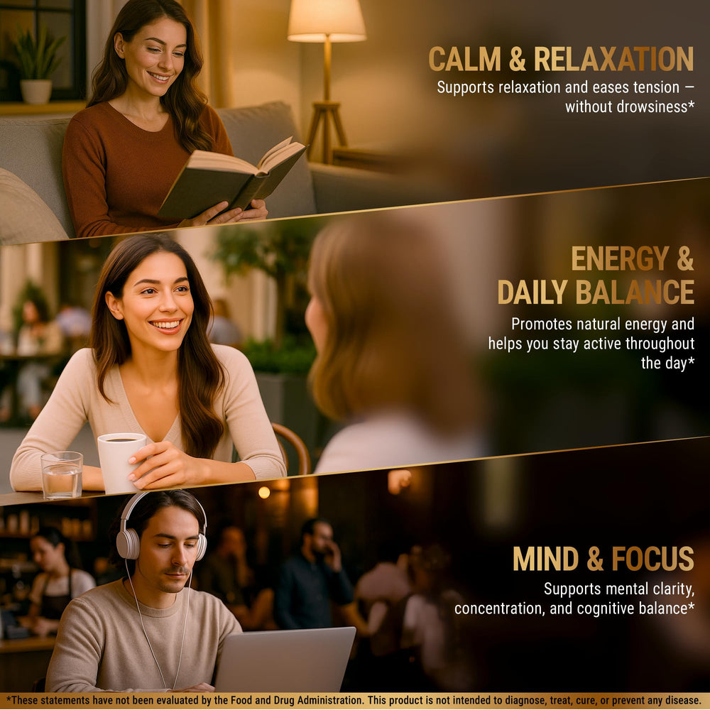 New Elements Magnesium 10X capsules suggest relaxed evenings and rest.