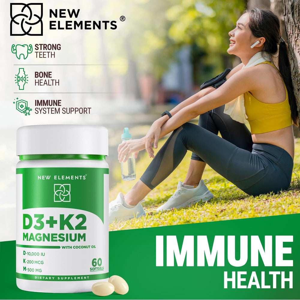 New Elements softgels in hand ready for daily routine