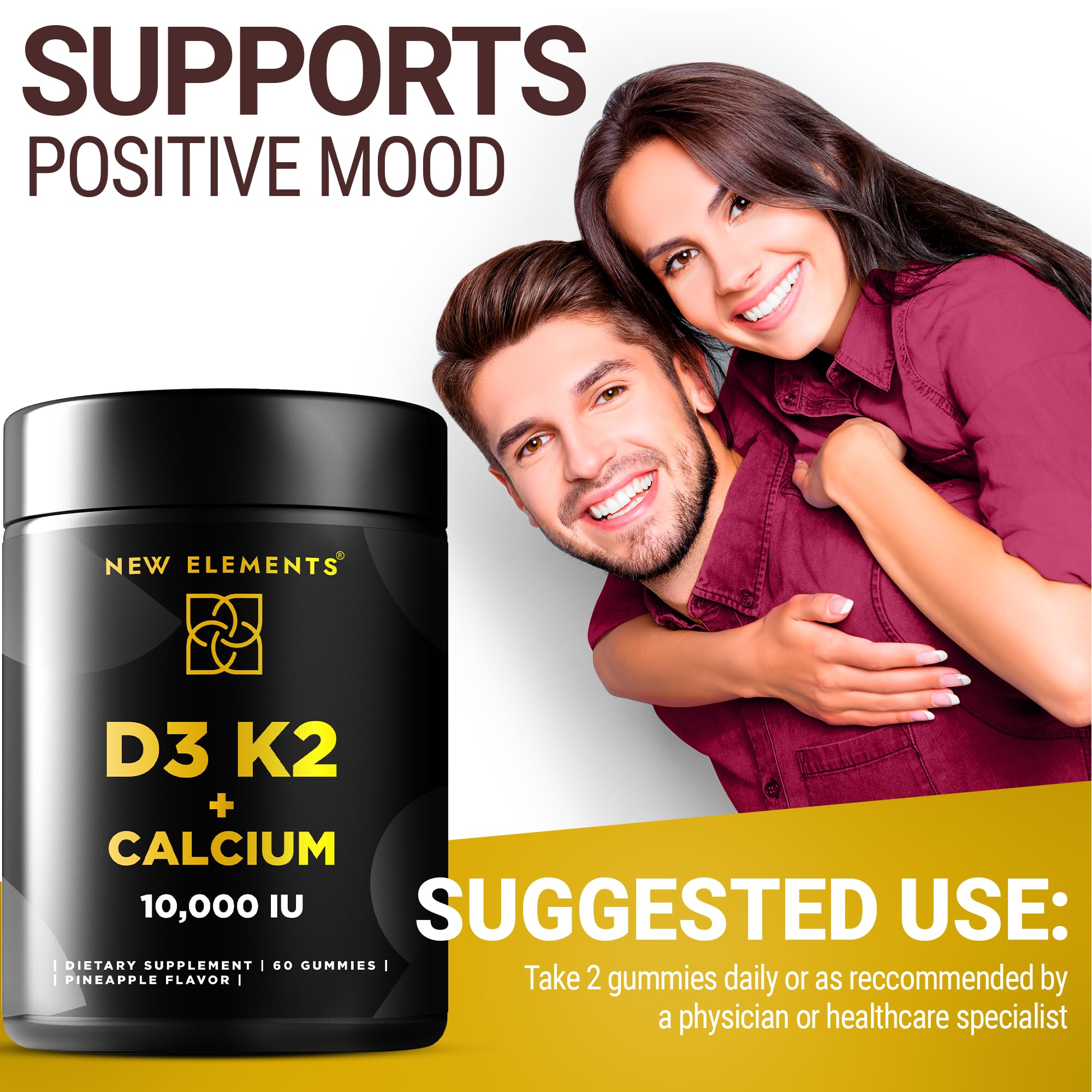 Adults using New Elements gummies as a convenient daily supplement