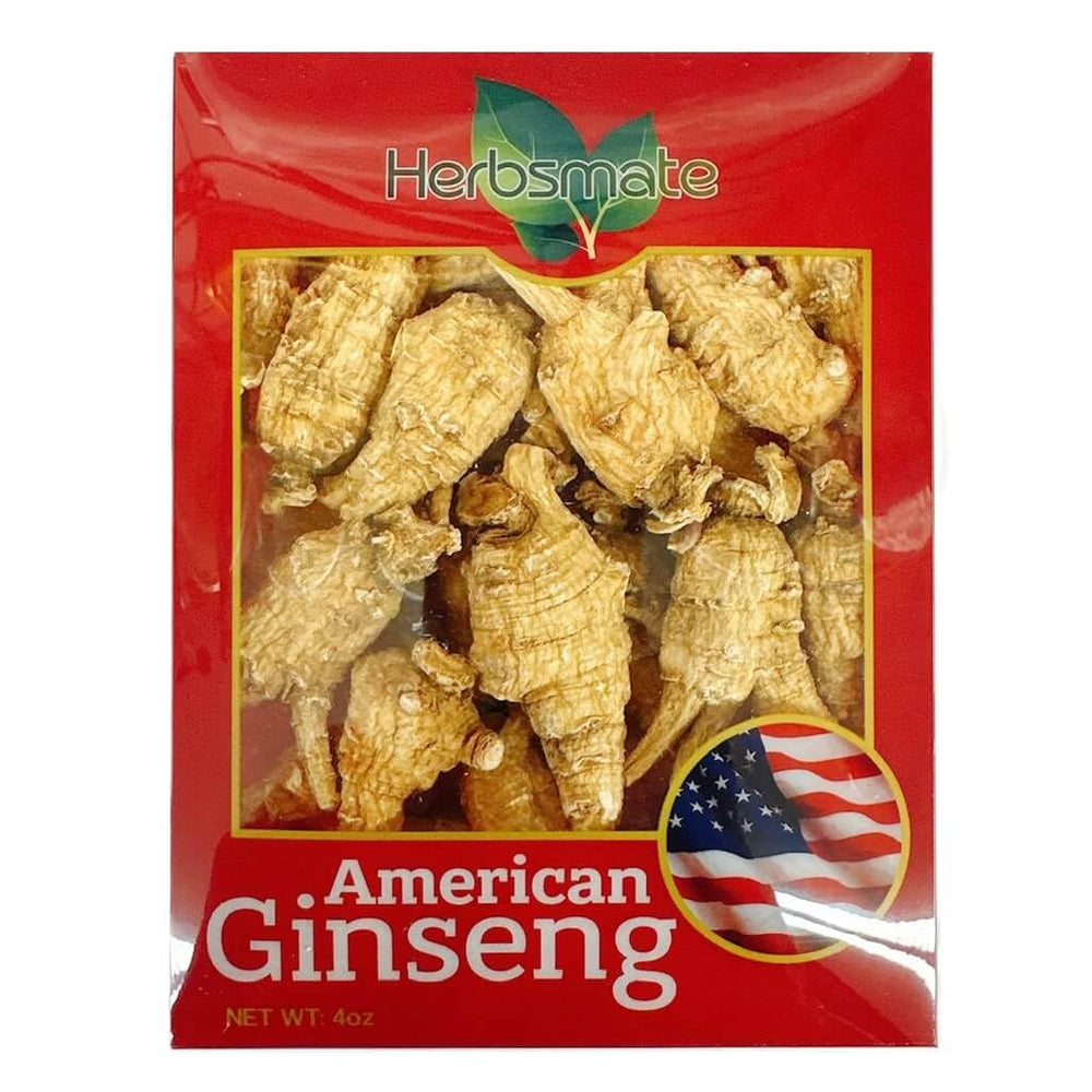 New Green Nutrition American Ginseng box close-up, supports daily focus.