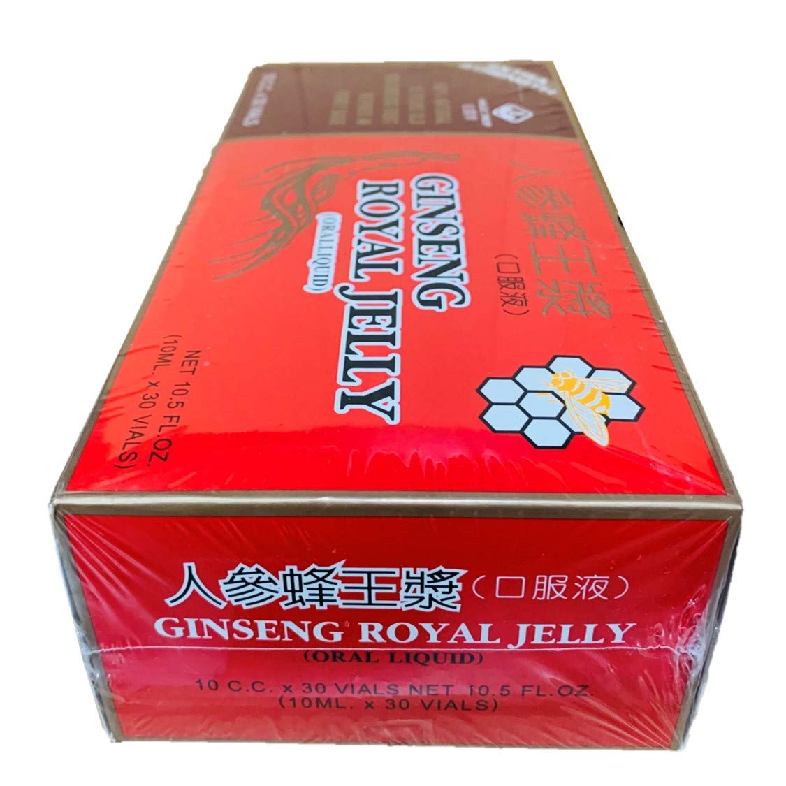 New Green Nutrition honey-based red ginseng bottle highlights premium ingredients.