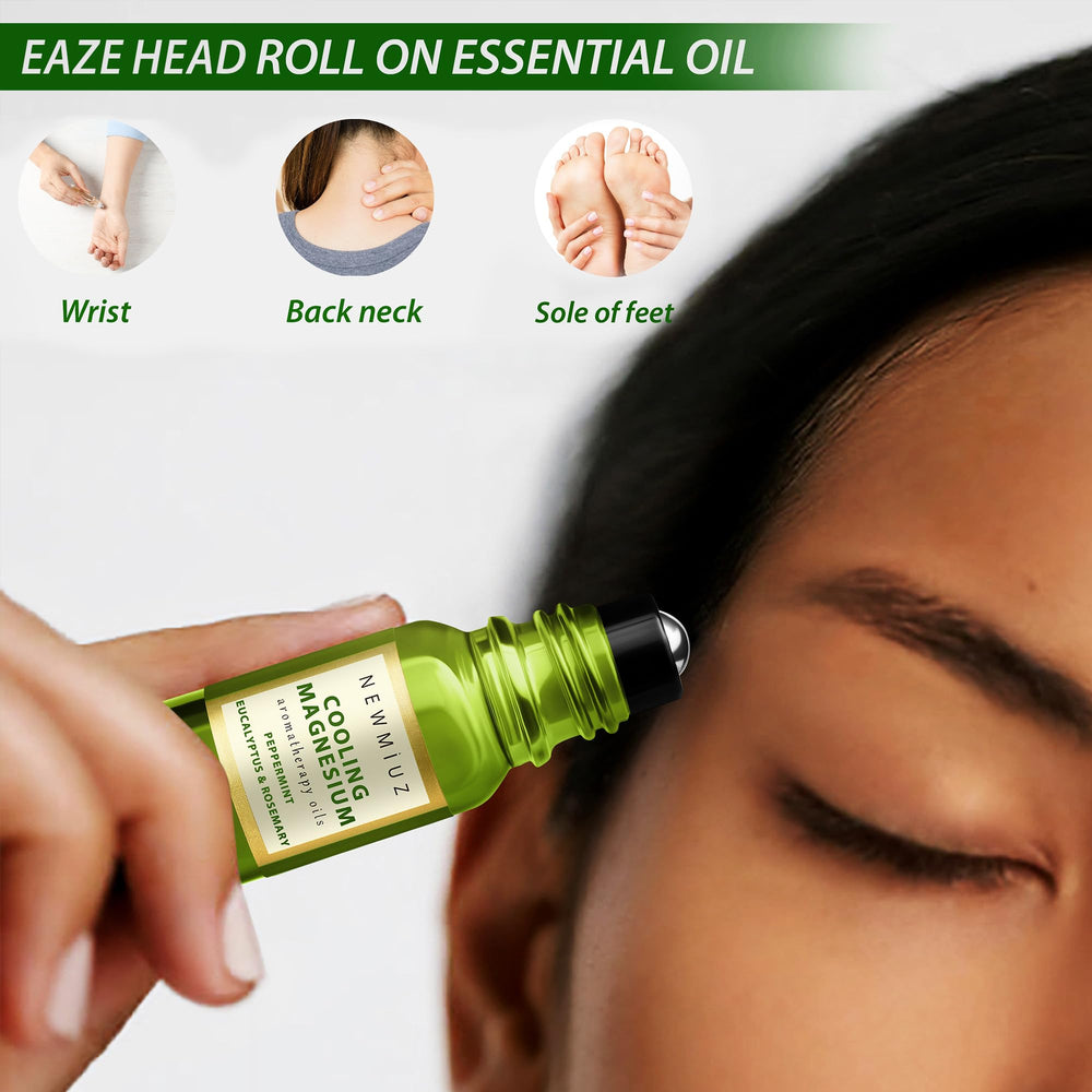 Peppermint and eucalyptus aroma from New Miuz roll-on