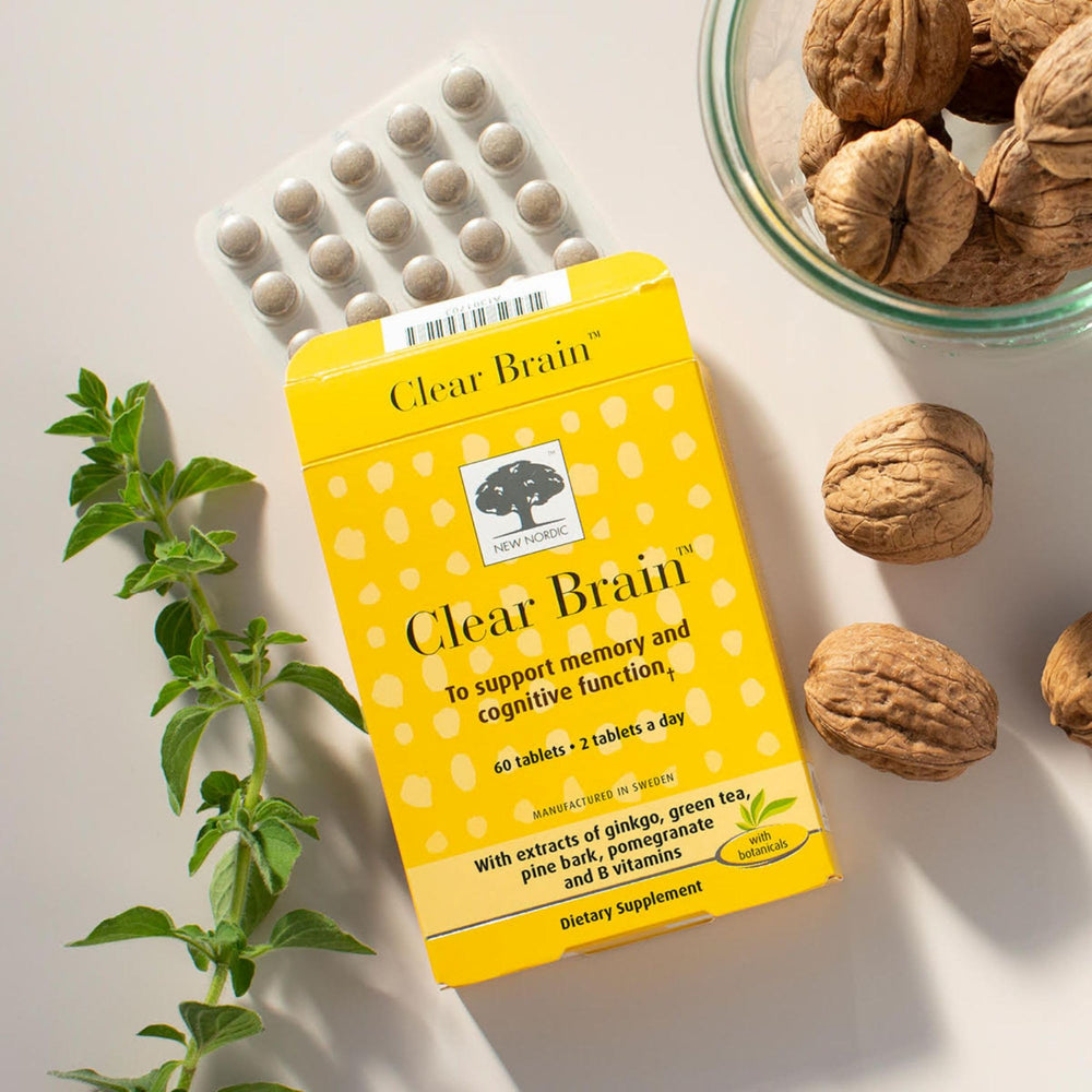 New Nordic Clear Brain Scandinavian-made quality and care you can feel.