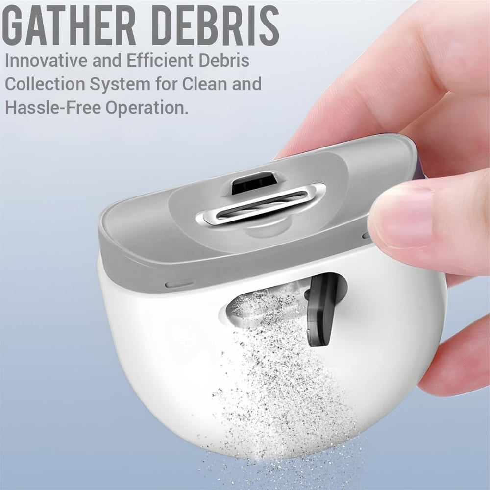 New Rechargeable Electric Nail Clipper battery indicator shows power status