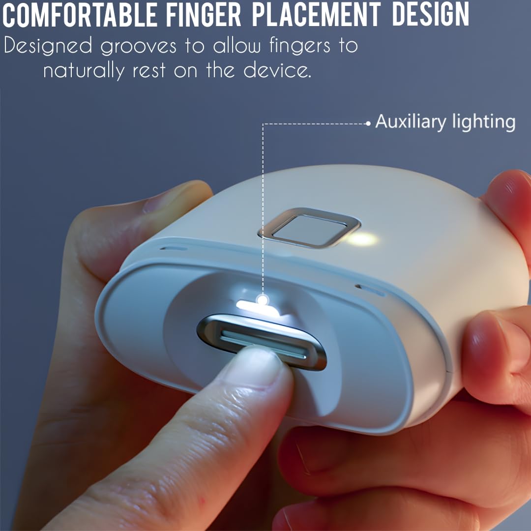 New Rechargeable Electric Nail Clipper ultra quiet operation at 45dB