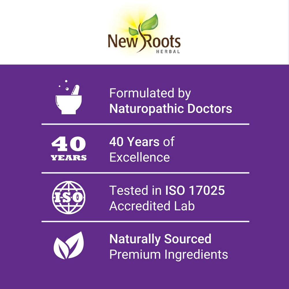 NEW ROOTS HERBAL Two softgels daily dosing guidance