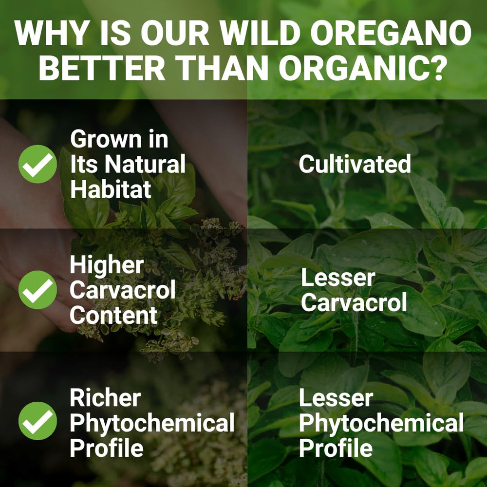 New Roots Wild Oregano Oil Drops amber bottle protects potency