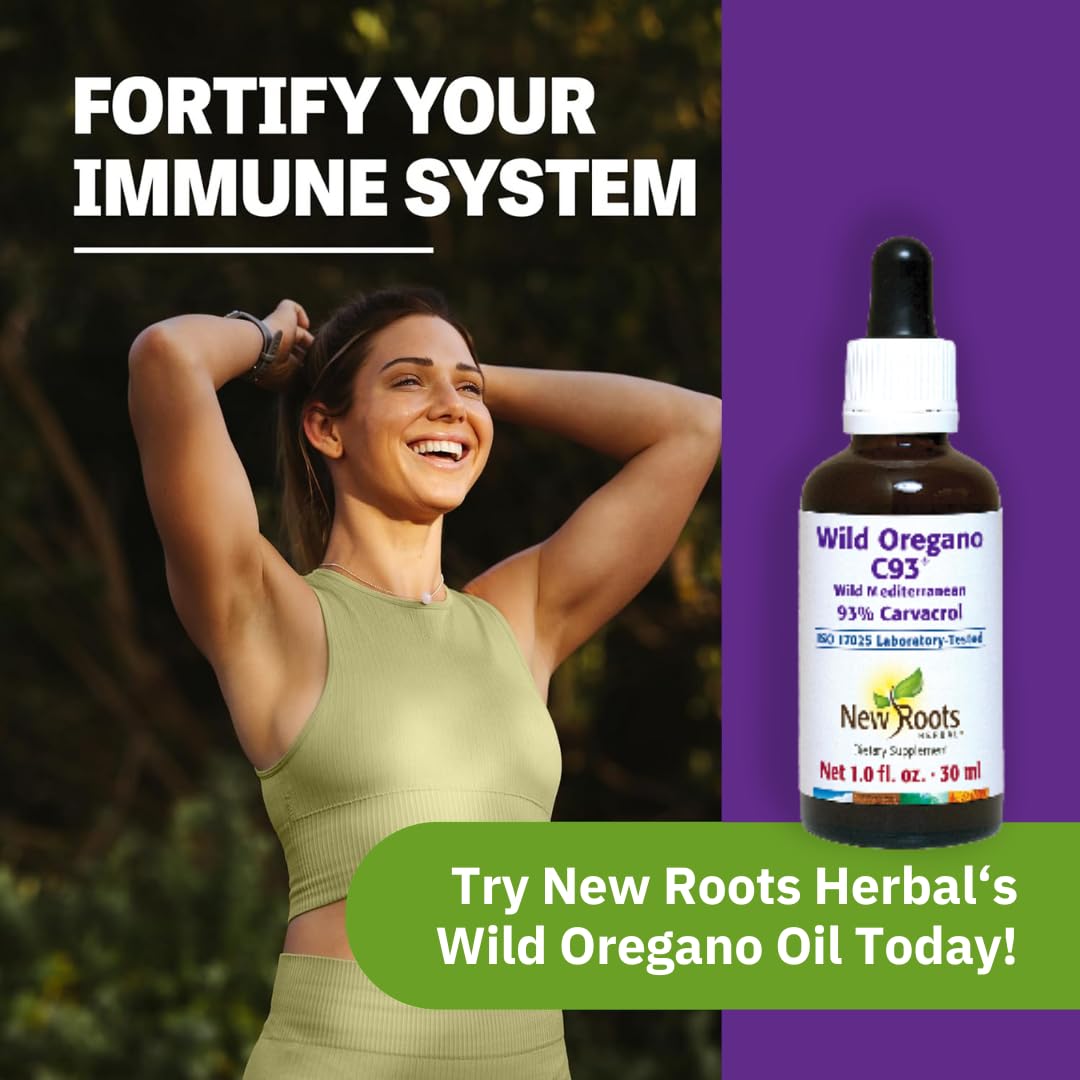 New Roots Wild Oregano Oil Drops 547 servings per bottle
